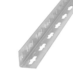 Rothley 1000mm Steel Drilled Angle - Equal Sided - 23.5 x 23.5 x 1.2mm - Galvanised