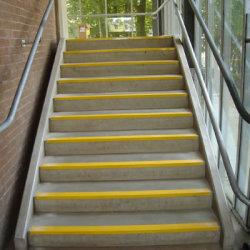EdgeGrip Heavy Duty Anti Slip Stair Nosing Strip - 3000 x 55 x 55mm - Yellow