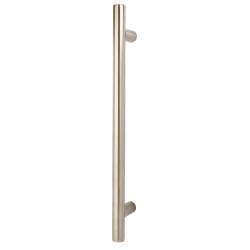 Altro Satin Stainless Steel 30mm T-Bar Door Pull Handle - Bolt Fix - 450mm Centres