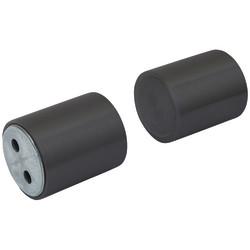 Magnetic Door Holder - 35 x 30mm - Black