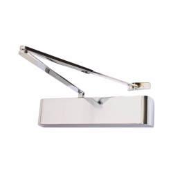 Rutland TS.5204 Overhead Fire Door Closer - Power Size 2-4 - Push/Pull Mounting - Polished Nickel