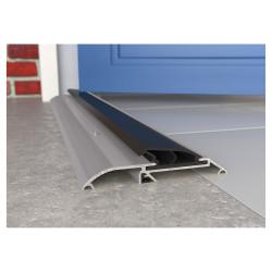 Exitex Roll Over Threshold - 1829mm Length - Inward/Outward Opening Doors - Plain Aluminium