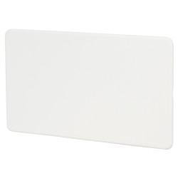 Knightsbridge 2 Gang Blank Plate - Matt White