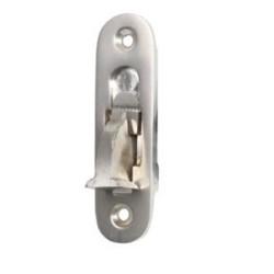 Altro Weekes Sash Window Stop - 70 x 19mm - Radius End - Satin Nickel