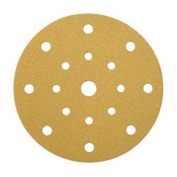 Mirka Gold Sanding Disc 17 Hole - 150mm Diameter - Grit 180 - Pack of 100