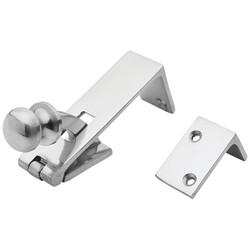 Counter Flap Catch - 84 x 22.5mm - Polished Chrome