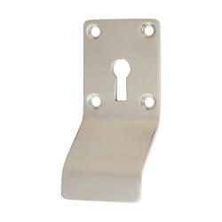 Altro Polished Stainless Steel Keyhole Cylinder Pull - 92 x 43mm