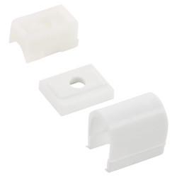 Teleflex Clearline Saddles - White - Pack of 10