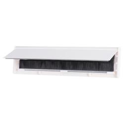 Stormguard Internal Letter Box Draught Seal With Flap - 292 x 75mm - White