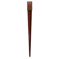 TIMCO Drive In Spike - Quick Fit - 75 x 75 x 600mm - Oxide Red