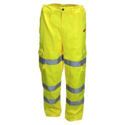 TIMCO Hi Visibility Exec Trousers - Yellow - XL - 42-45" Waist