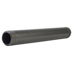 Altro 1/2" Pipe Shelving Iron Threaded Pipe - 6"/150mm Length - Grey