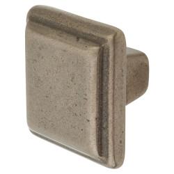 Crofts & Assinder Windsor Square Cabinet Knob - 34 x 34mm - Iron Lacquer