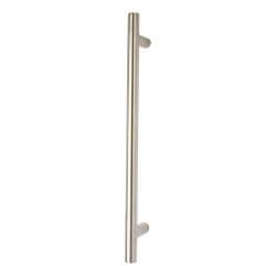Altro Satin Stainless Steel 19mm T-Bar Door Pull Handle - Bolt Fix - 305mm Centres