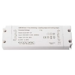 Integral LED 12V 60W Constant Voltage Dimmable LED Triac Driver - IP20 - 200-240VAC