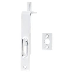 Touchpoint Slide Action Flush Bolt - 102 x 16mm - Polished Chrome