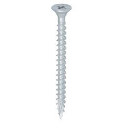 TIMCO C2 Exterior Pozi Countersunk Wood Screws - 5.0 x 60mm - Silver Organic - Pack of 200