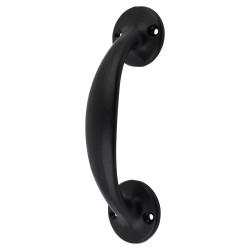 Olde Forge Black Iron Victorian Bow Door Pull Handle - Screw Fix - 152 x 37mm