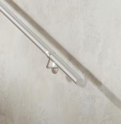 Rothley 40mm Handrail Banister Staircase Rail Support Kit - 3600mm Length - 304 Brushed Stainless