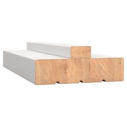 LPD Hardwood Door Lining with Loose Stop - Primed - 2130 x 95 x 28mm - White