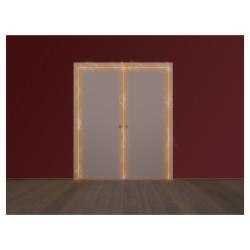 ECLISSE Double Fire Pocket Door Kit - FD30 - 120mm Finished Wall Thickness - 686 x 1981mm Door Size