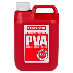 Evo-Stik Evo-Bond PVA Sealer and Primer - 5000ml