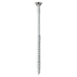TIMCO Solo Chippy Pozi Countersunk Wood Screws - 6.0 x 120mm - Zinc Plated - Pack of 100