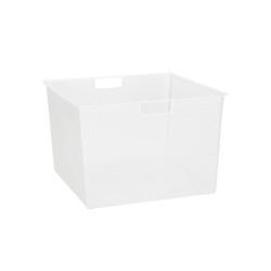 elfa Top Track System - Click In Deep Mesh Basket for Gliding Frame - 427 x 427 x 285mm - White