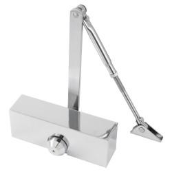 Eclipse 73 Series Overhead Fire Door Closer - Power Size 3 - Push/Pull Mounting - Polished Chrome