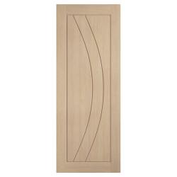 LPD Girona 3 Panel Unfinished Solid Internal FD30 Fire Door - 1981 x 686 x 44mm - Oak