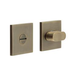 CRES by Frelan CRES801 Square Bathroom Turn & Release - 54 x 54mm - Antique Brass