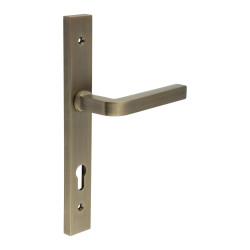 CRES by Frelan CR-104 uPVC Multipoint Door Handle - 92mm c/c - Antique Brass