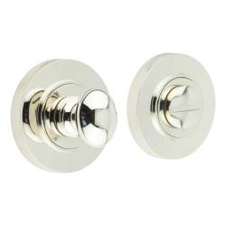 Burlington by Frelan Inner 1 Turn & Release with Knurled Rose - 47mm Diameter - Pol Nickel