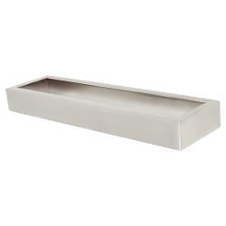 Altro Contemporary Square Towel Rail - 260 x 70 x 30mm - Satin Stainless Steel
