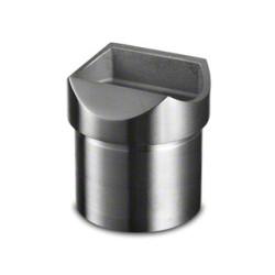 SWR Balustrade Tube Saddle Vertical Wire Infill - 316 Brushed Satin Stainless Steel