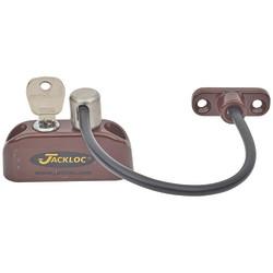 Jackloc Pro-5 Key-Locking Cable Window Restrictor – Brown