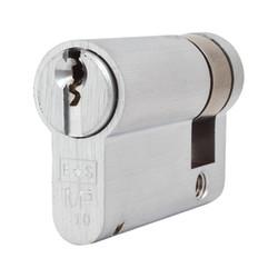 Eurospec 10 Pin 45mm Euro Single Cylinder - 35 + 10mm - Satin Chrome - Keyed Alike