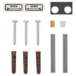 Teleflex Clearline Midi Fitting Kit - Anthracite