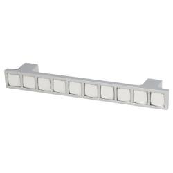 Swarovski Crystal Miletus 15mm T-Bar Cabinet Pull Handle - 96mm Centres - Clear