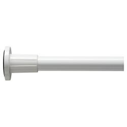Croydex Shower Rail - Telescopic Rod - 1100-2600mm Length - White