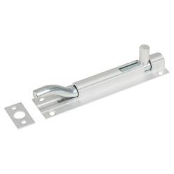 Touchpoint Brushed Aluminium Necked Barrel Bolt - 102 x 25mm