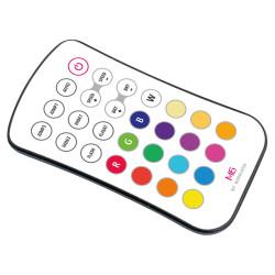 Integral LED 12-24V 108-216W RF Receiver Touch and Button Remote for RGB Strip Lights - White