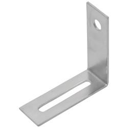 Adjustable Bracket - 55 x 55 x 19mm - Zinc Plated - Pack of 10