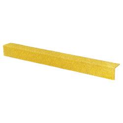 Blue Diamond Heavy Duty Anti Slip Stair Nosing Strip - 3000 x 55 x 55mm - Yellow