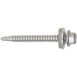 TIMCO Self-Drilling Screws for Light Section Steel - 5.5 x 70mm - With Washer - Pack of 100