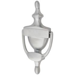 Altro Urn Door Knocker - Satin Chrome - 198 x 75mm