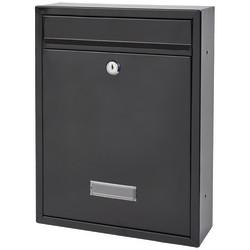 Burg Wachter Trent Mailbox - 260 x 340 x 88mm - Black