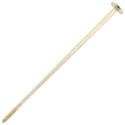 SiDAX Timber Frame Screws Wafer Head - 8.0 x 300mm - Yellow Zinc - Pack of 25