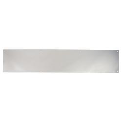 Altro Stainless Steel Kick Plate - 900 x 150 x 1.2mm - 8 Screw Holes - Polished