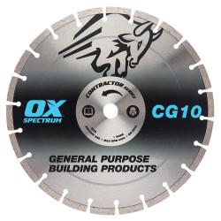 OX Spectrum Contractor Diamond Blade - 230 x 22.23mm - Brick & Concrete